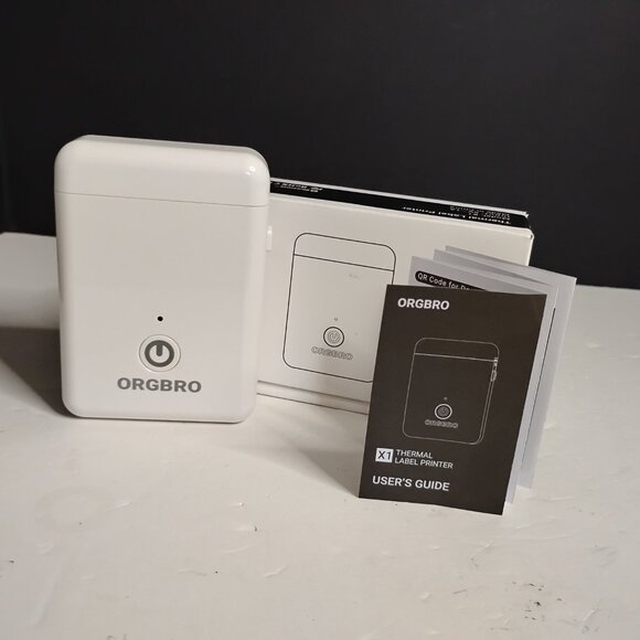ORGBRO Bluetooth X1 Thermal Label Printer Machine - Picture 7 of 16